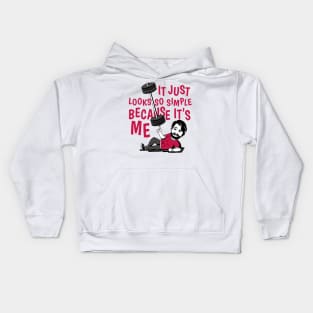 It Just Looks So Easy Because It Is Me Kids Hoodie